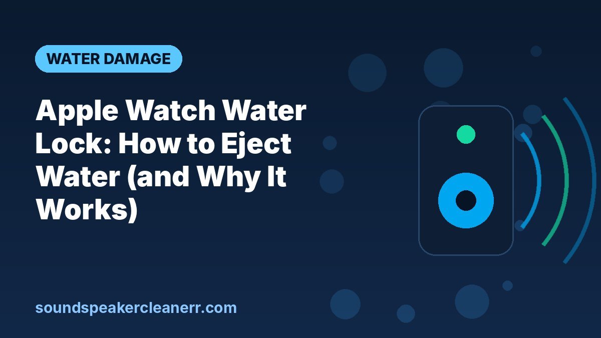 Apple Watch Water Lock: How to Eject Water (and Why It Works)