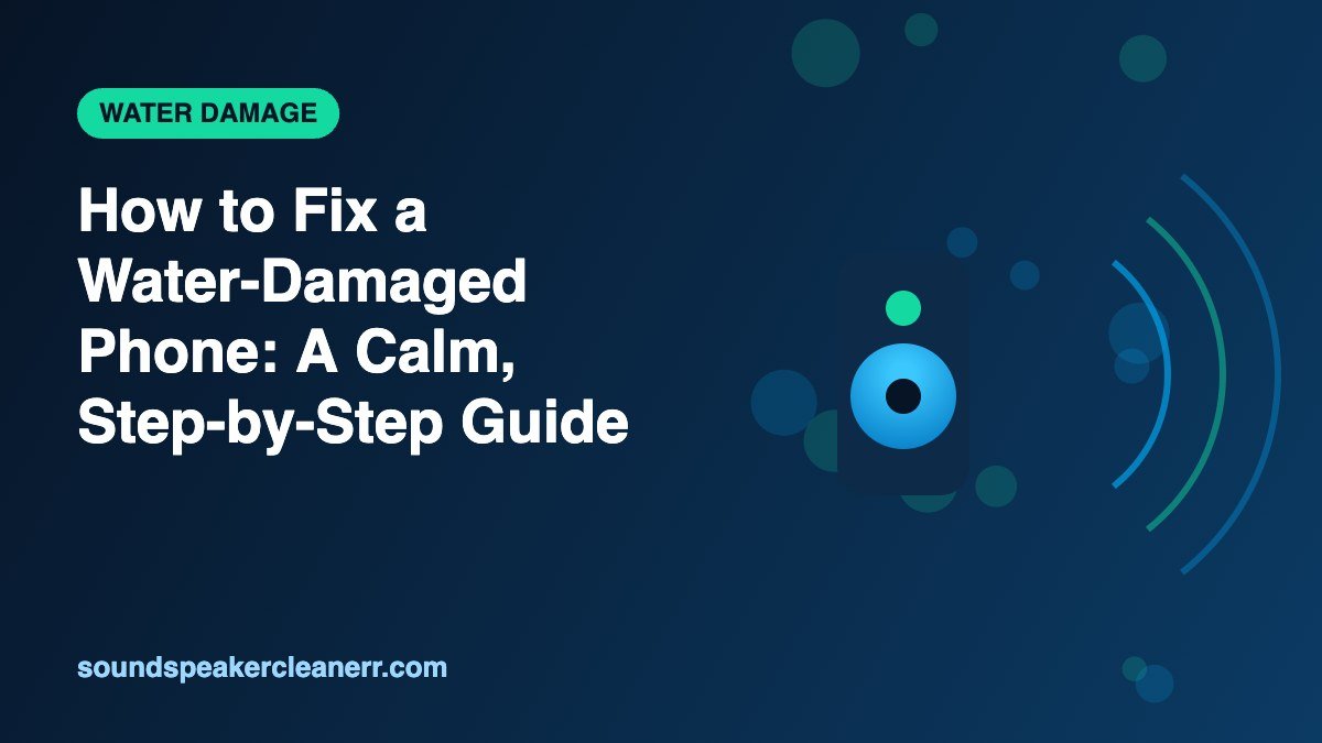 How to Fix a Water-Damaged Phone: A Calm, Step-by-Step Guide