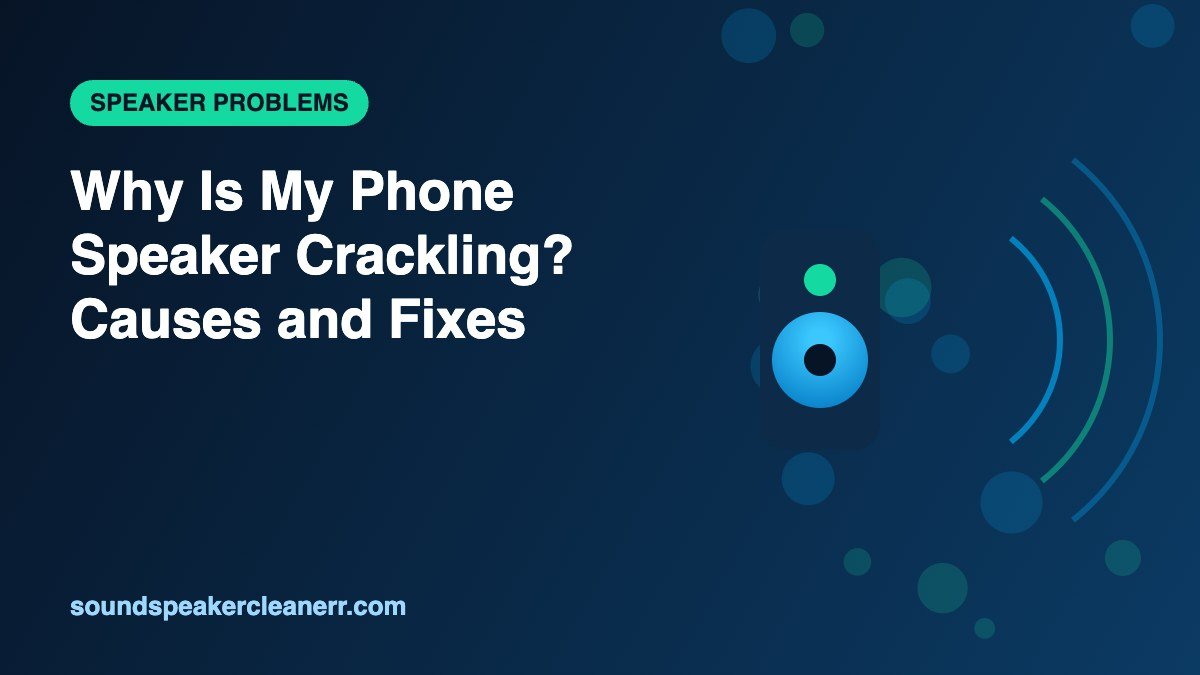 Why Is My Phone Speaker Crackling? Causes and Fixes